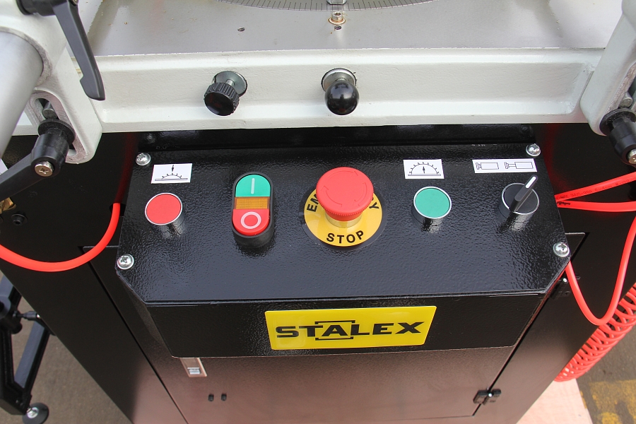 Пила дисковая полуавтоматическая по алюминию Stalex QCS–400A