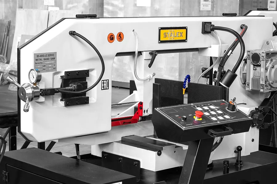 Полуавтоматический ленточнопильный станок Stalex BS-460G SERVO