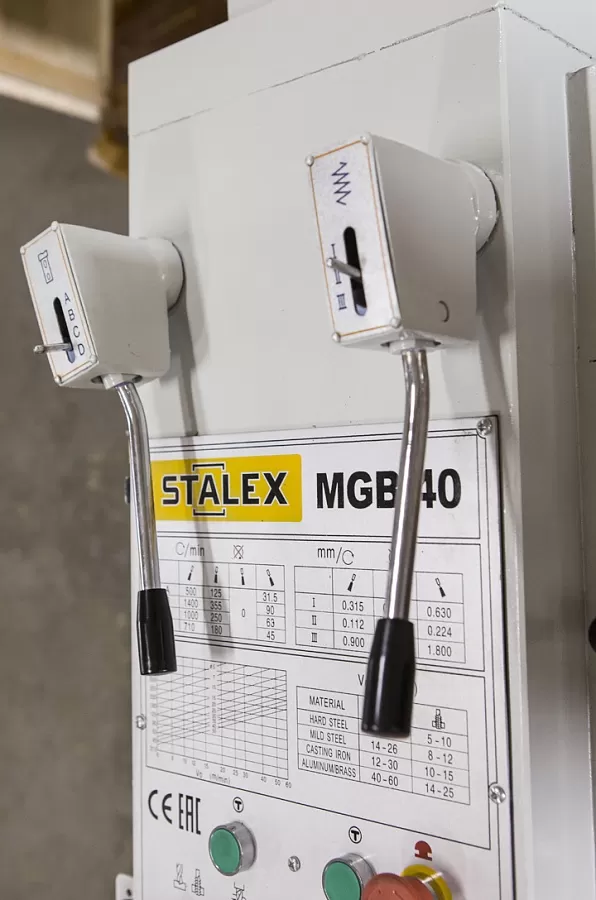 Станок сверлильный тяжелый STALEX MGB40